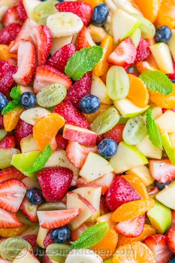 Poppyseed fruit salad