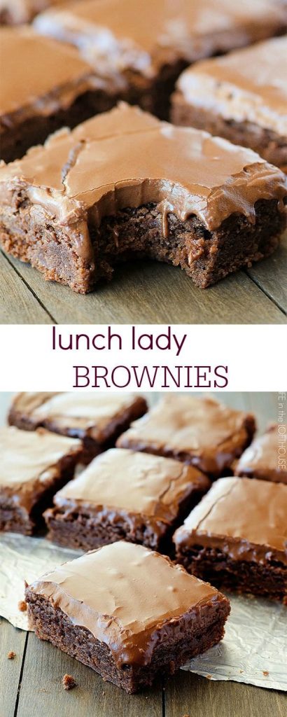 LUNCH LADY BROWNIES
