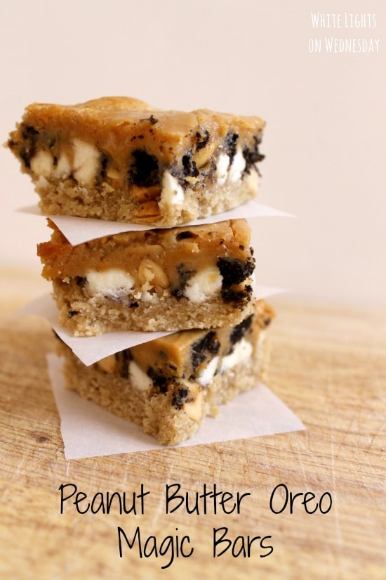Peanut Butter Oreo Magic Bars