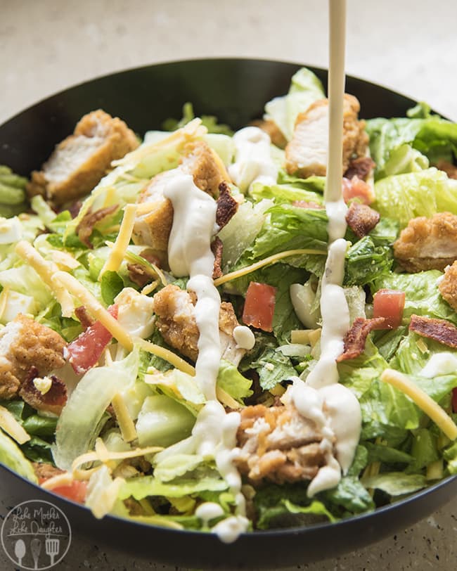 CRISPY CHICKEN COBB SALAD