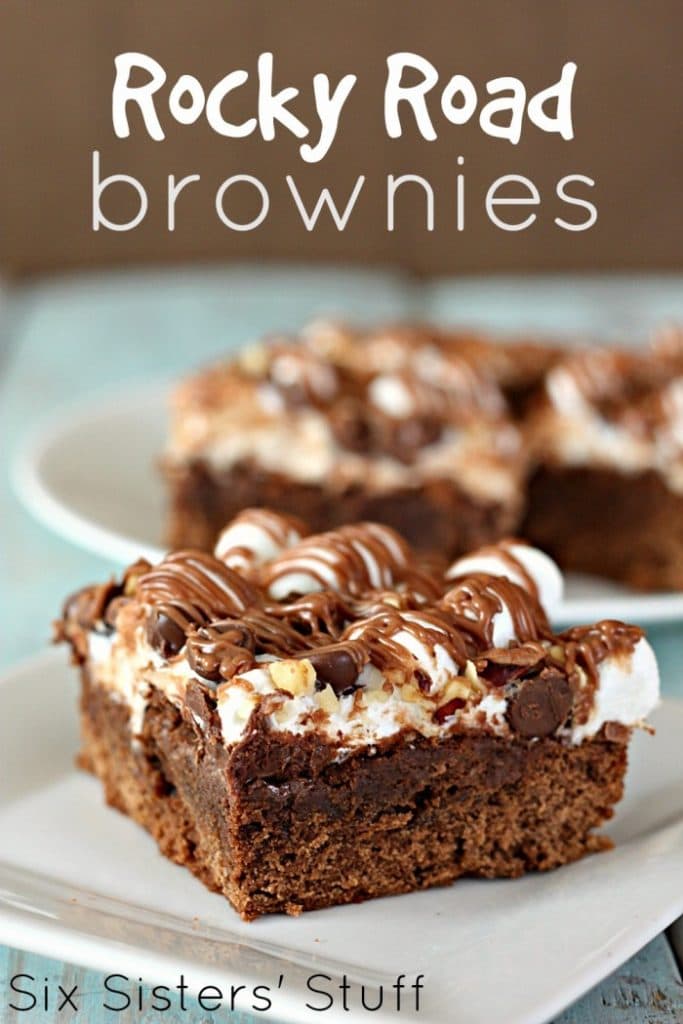 ROCKY ROAD BROWNIES