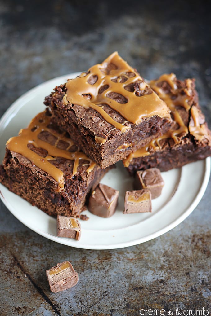 MILKY WAY BROWNIES