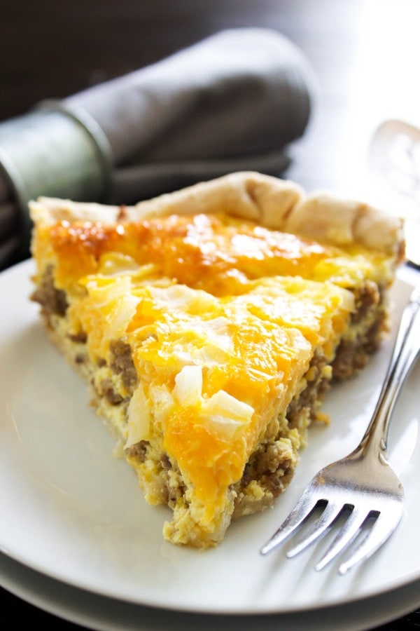 Easy Sausage Breakfast Quiche