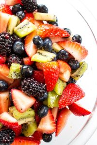 Lemon Poppy Seed Fruit Salad