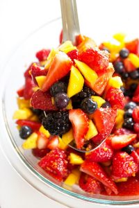 Mango Berry Fruit Salad