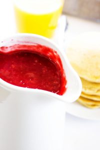 Raspberry Peach Sauce