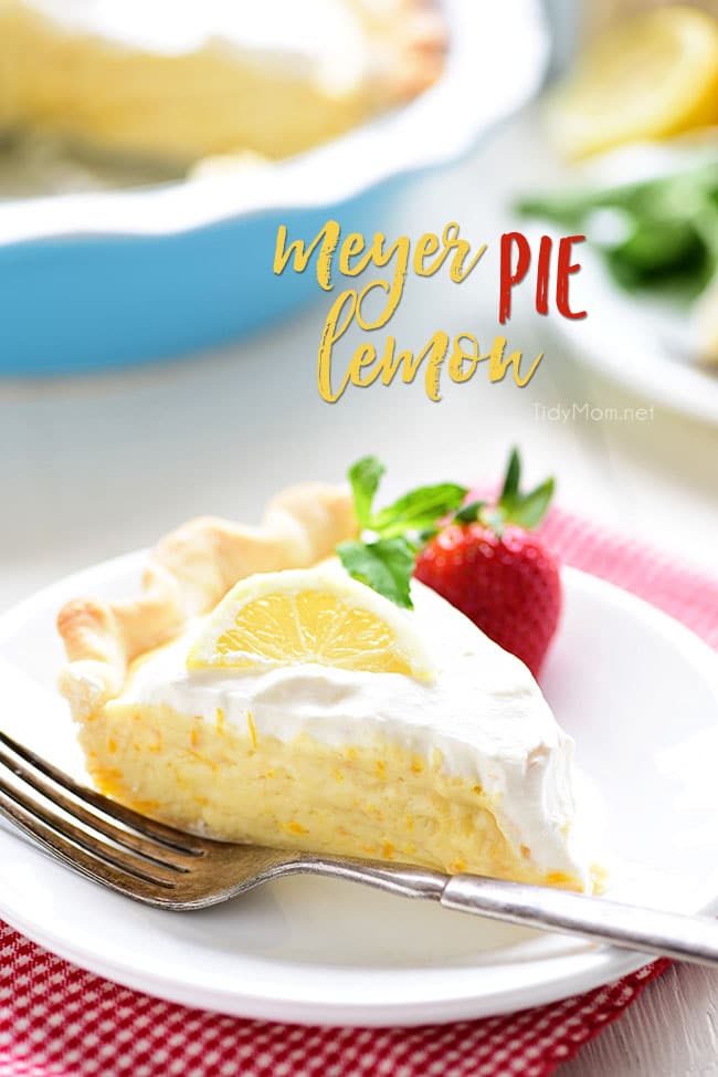 Meyer Lemon Pie