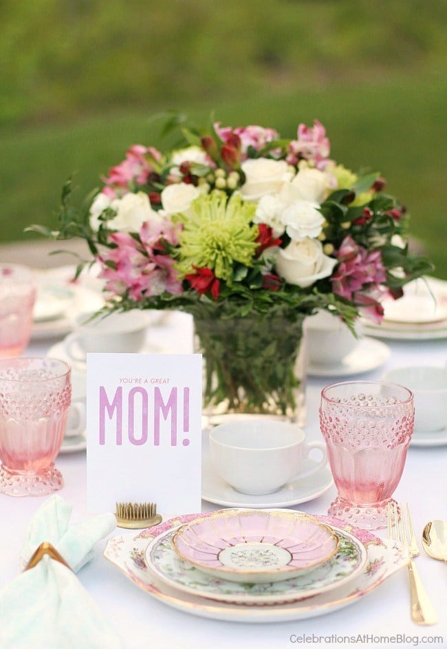Mother's Day Brunch Table