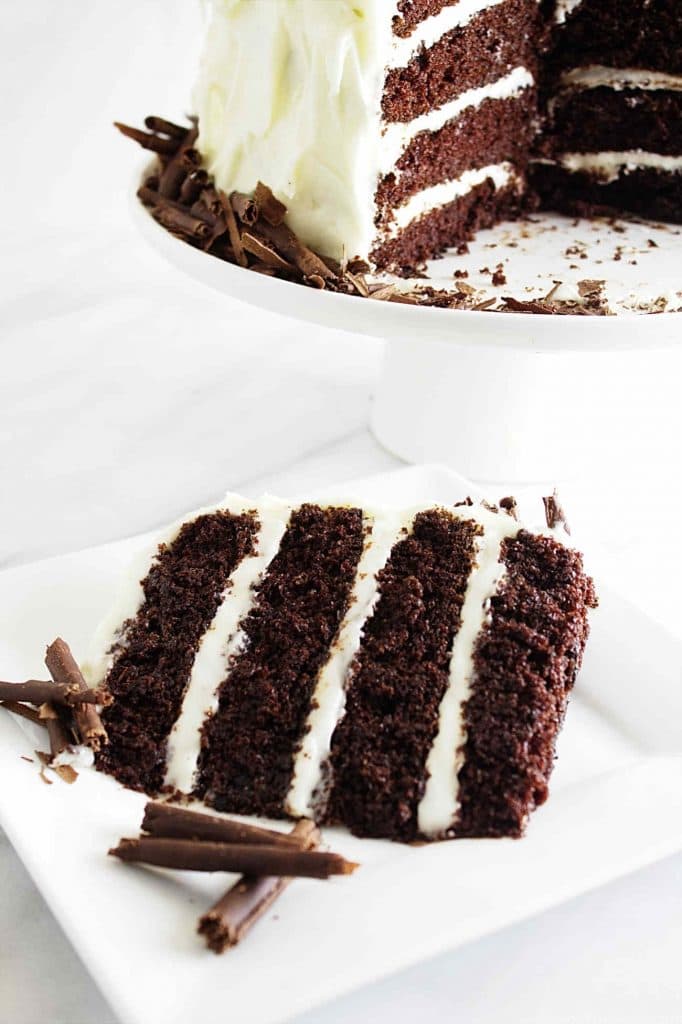 INTENSE CHOCOLATE CAKE