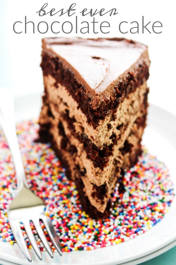 BEST EVER CHOCOLATE CAKE