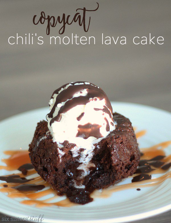 CHILI'S COPYCAT MOLTEN LAVA CAKE RECIPE