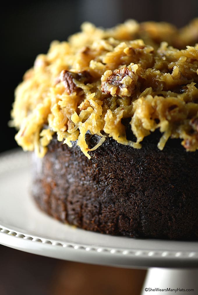 GERMAN CHOCOLATE POUND CAKE RECIPE