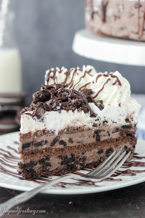CHOCOLATE OREO ICEBOX CAKE