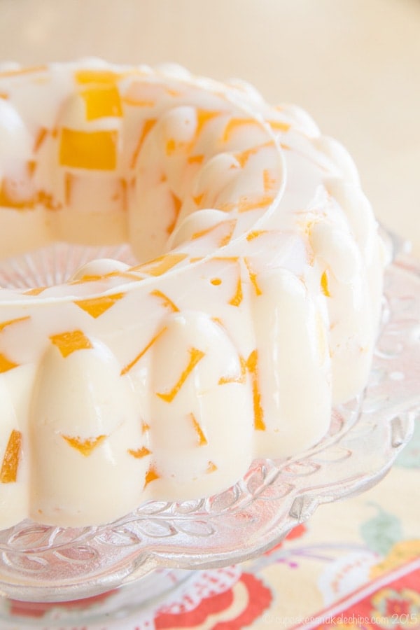 CREAMSICLE JELLO MOLD