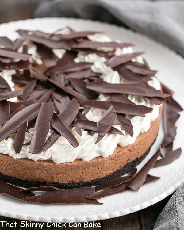 EASY CHOCOLATE MOUSSE TART