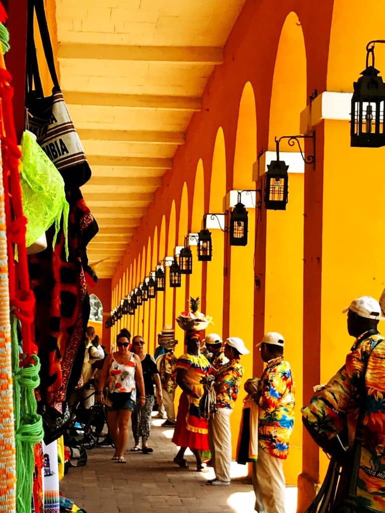 PANAMA CANAL CRUISE: PORTS ARUBA & CARTAGENA, COLOMBIA