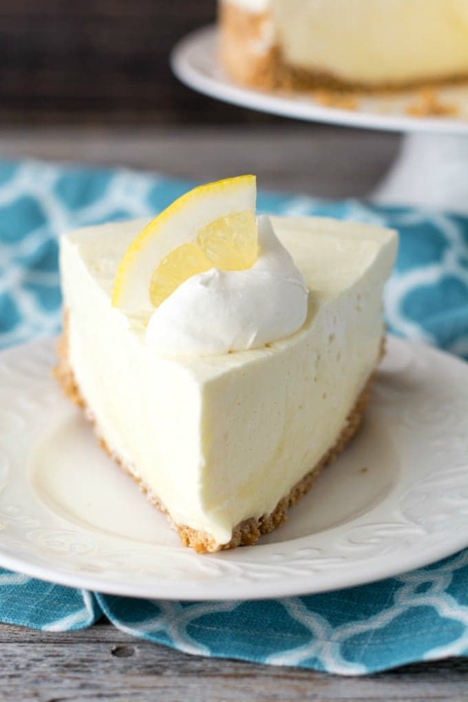 NO BAKE PEACH CHEESECAKE