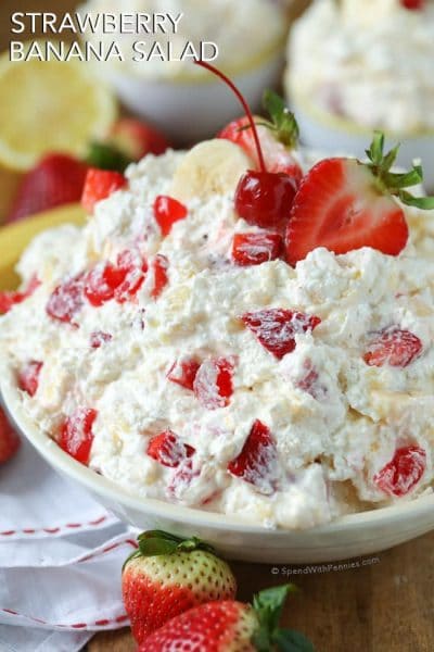 STRAWBERRY BANANA SALAD
