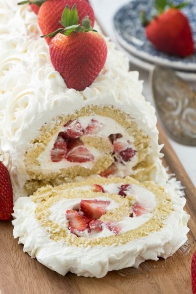 STRAWBERRY SHORTCAKE ROLL RECIPE