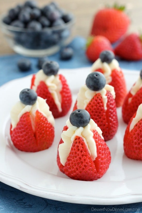 photo of stuffed fruit