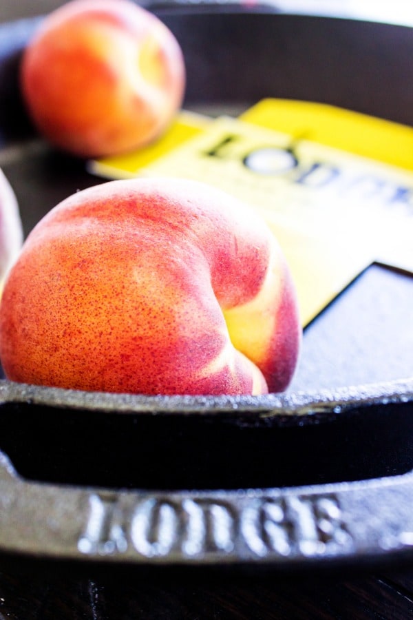Best Ever Peach Cobbler Recipe - This classic & traditional dessert is made with just a few simple ingredients and is so easy to make. BEST EVER PEACH COBBLER RECIPE. Peaches, caste iron skillet