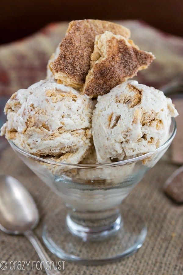 SOPAPILLA CHEESECAKE ICE CREAM
