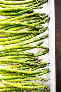 Easy Oven Roasted Garlic Asparagus