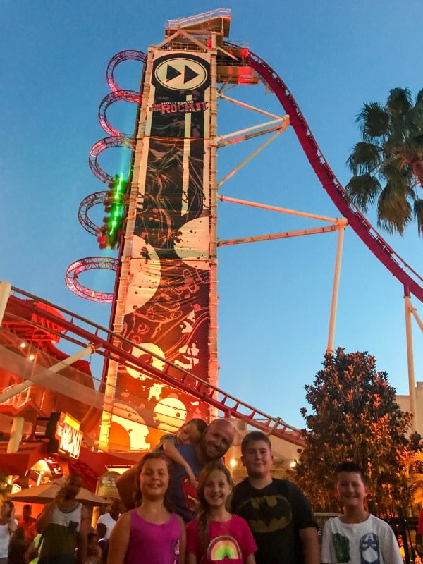 Rockit Roller coaster Universal Studios
