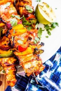 Southwest Barbecue Chicken Kabobs