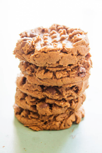 DOUBLE CHOCOLATE PEANUT BUTTER COOKIES - Soft & chewy these chocolate peanut butter cookies with chocolate chips are my sweet tooth fixation.