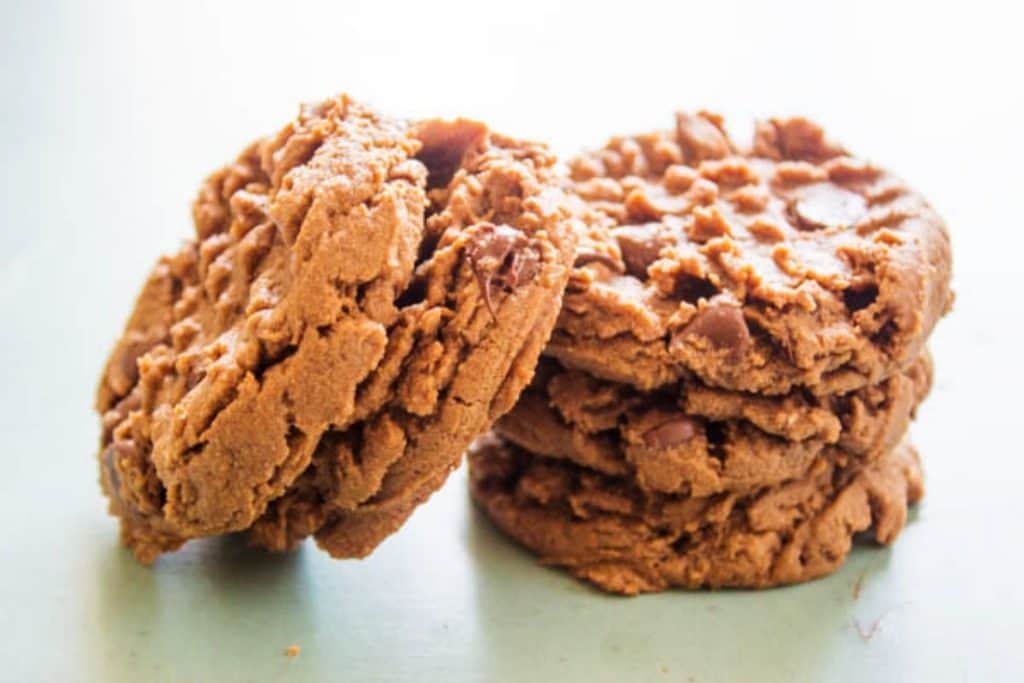 DOUBLE CHOCOLATE PEANUT BUTTER COOKIES - Soft & chewy these chocolate peanut butter cookies with chocolate chips are my sweet tooth fixation.