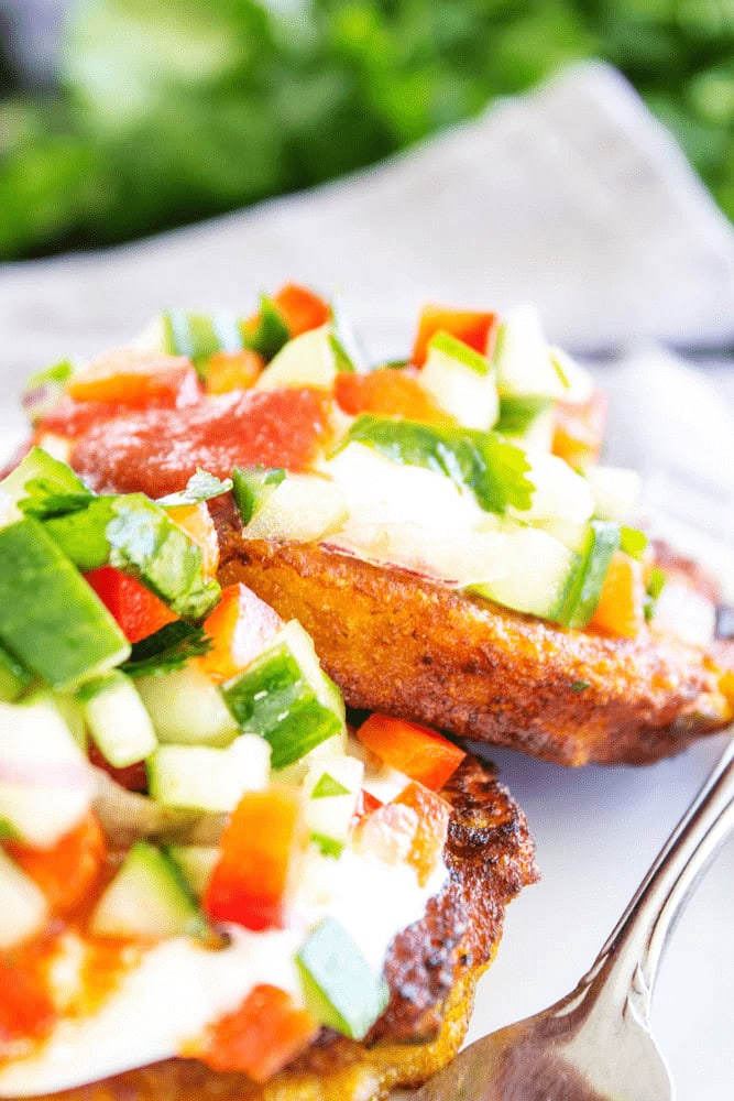 Packed with flavor these SWEET POTATO CAKES are the perfect appetizer or snack; they're deliciously easy and perfect for the holidays.