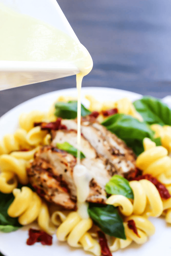 LEMON BUTTER SAUCE has two key ingredients lemon and butter; need I say more? A creamy, buttery sauce with a mild tang from the fresh lemon juice.