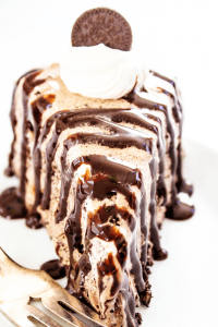 Chocolate Oreo Ice Cream Cake