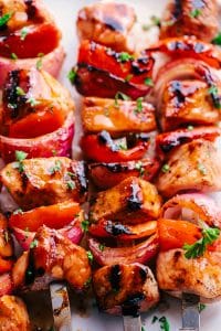 Sweet & Sour Pork Kabobs