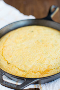 cornbread in skillet