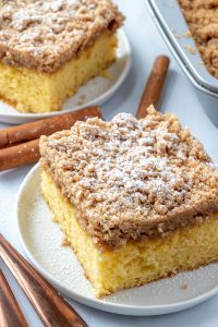 Cinnamon Streusel Coffee Cake