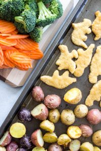 Dinosaur Sheet Pan Dinner