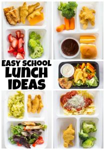 Easy School Lunch Ideas