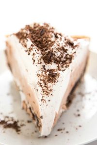Chocolate Mousse Fudge Pie