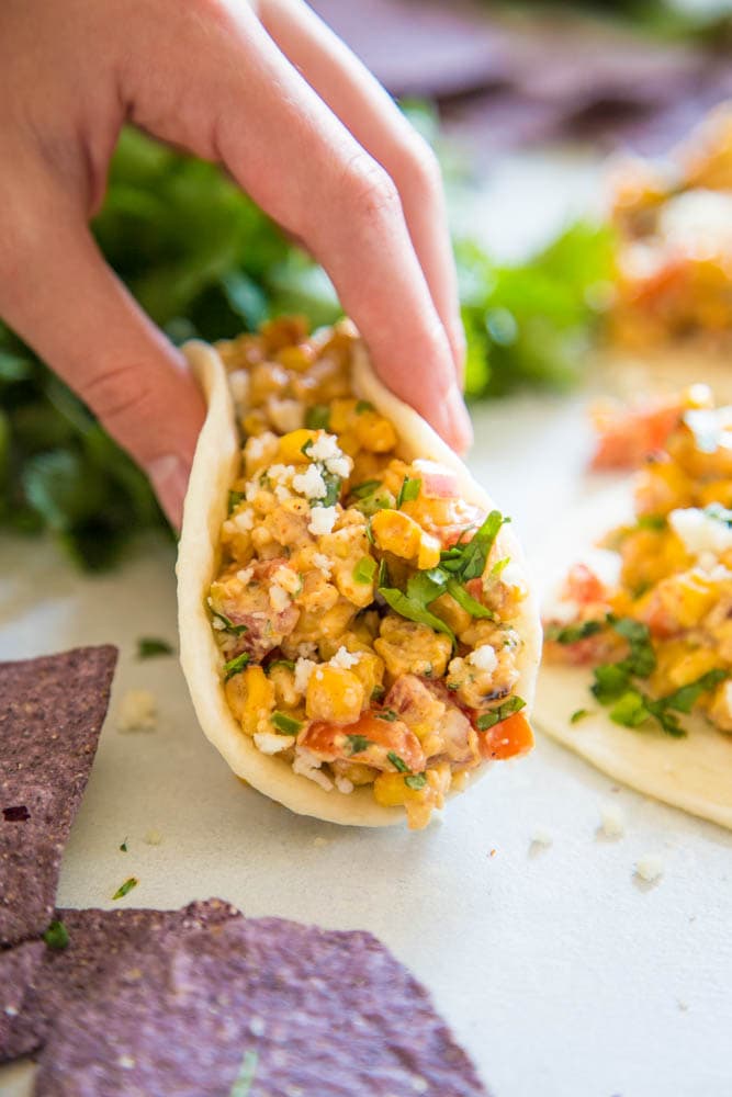 photo of a taco