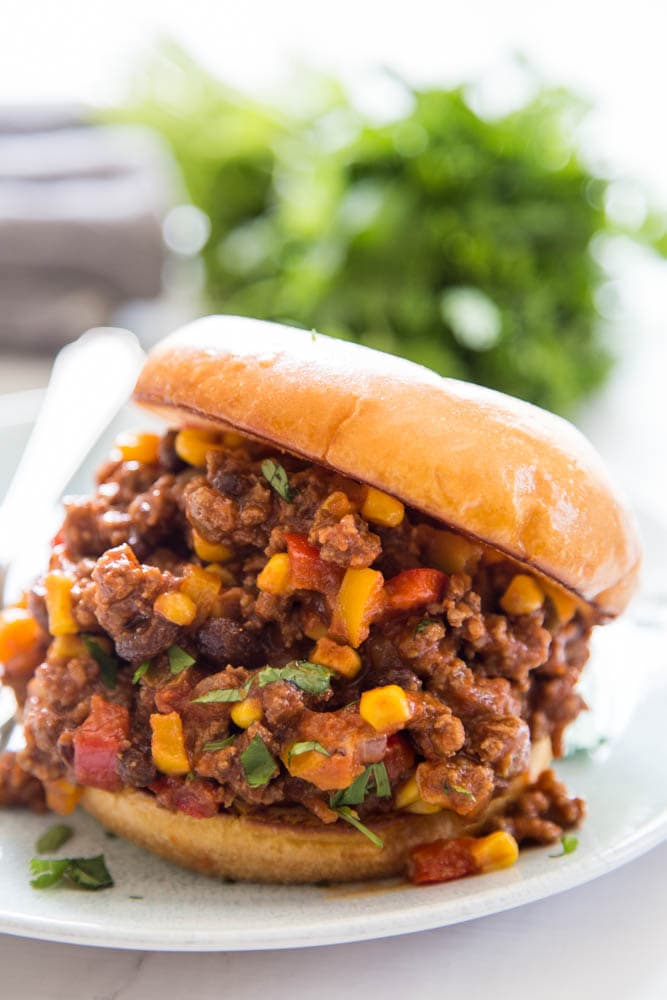 close-up photo of a sandwich