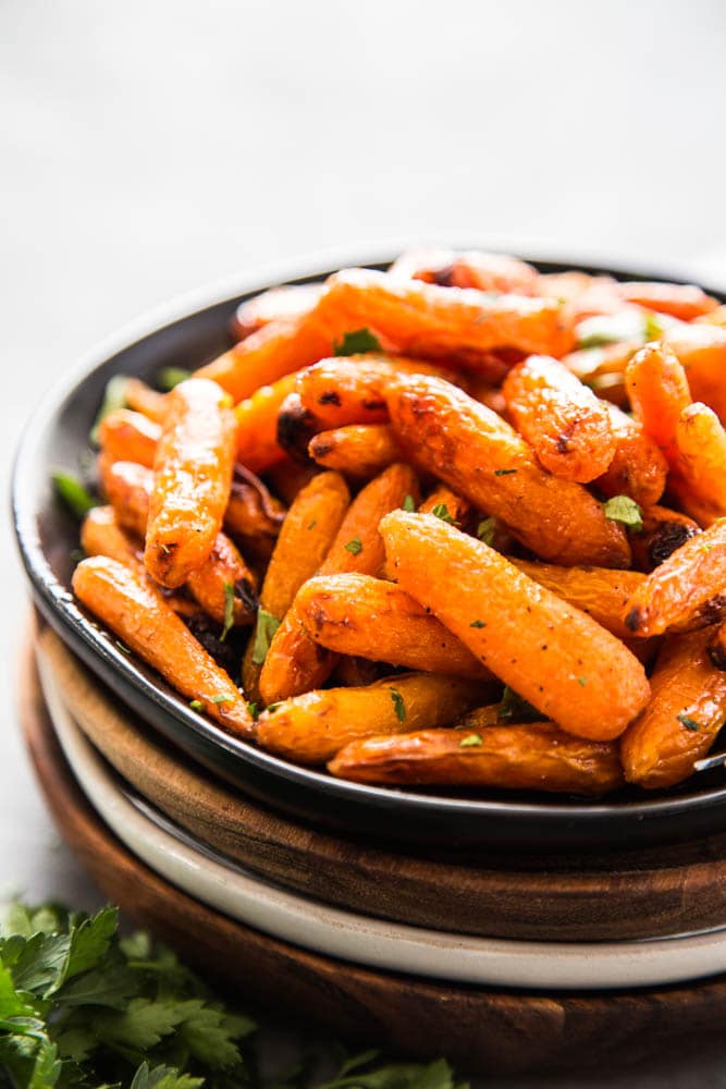 carrots on plate