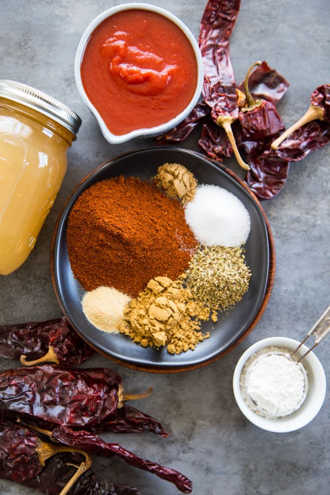ingredients for the recipe.
