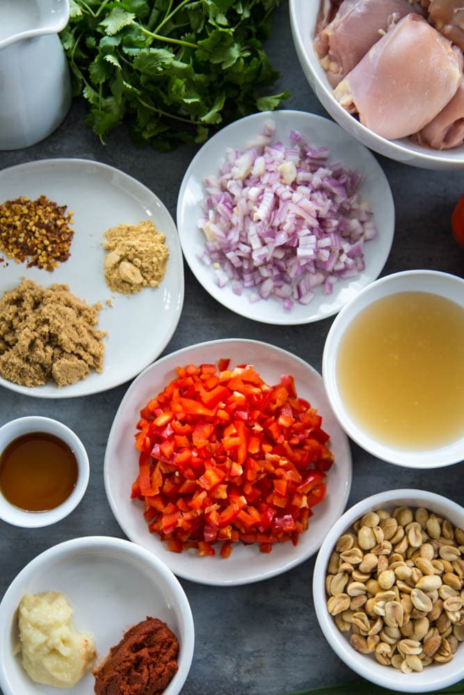 recipe ingredients.