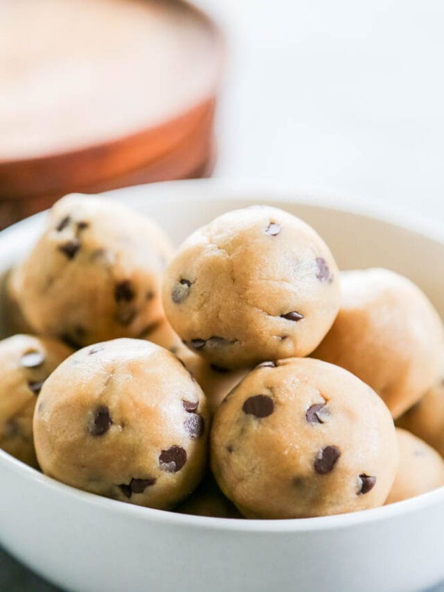 cookie dough bites.