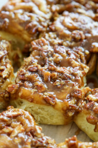 pecan caramel rolls.