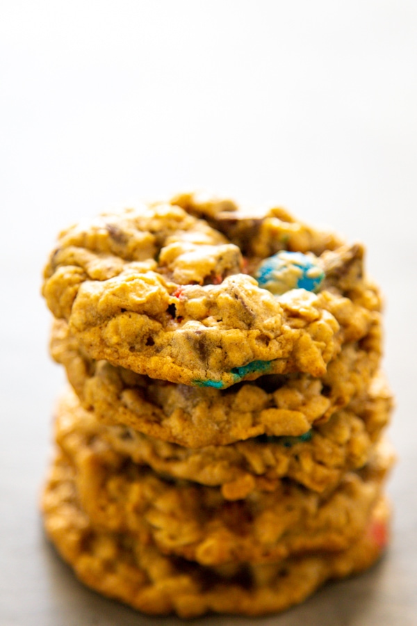 A stack of cookies.