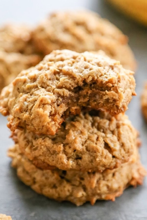 close up cookie with bite out of it