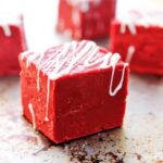 red velvet fudge piece